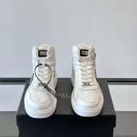 Cheap Philipp Plein PP High Tops Shoes For Men #1400020 Replica Wholesale [$150.00 USD] [ITEM#1400020] on Replica Philipp Plein PP High Tops Shoes