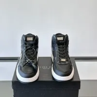 Cheap Philipp Plein PP High Tops Shoes For Men #1400021 Replica Wholesale [$150.00 USD] [ITEM#1400021] on Replica Philipp Plein PP High Tops Shoes