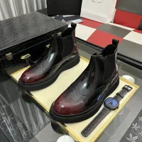 Cheap Prada Boots For Men #1400052 Replica Wholesale [$122.00 USD] [ITEM#1400052] on Replica Prada Boots