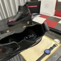 Cheap Prada Boots For Men #1400052 Replica Wholesale [$122.00 USD] [ITEM#1400052] on Replica Prada Boots
