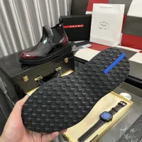 Cheap Prada Boots For Men #1400052 Replica Wholesale [$122.00 USD] [ITEM#1400052] on Replica Prada Boots