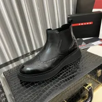 Cheap Prada Boots For Men #1400054 Replica Wholesale [$122.00 USD] [ITEM#1400054] on Replica Prada Boots