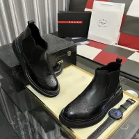 Cheap Prada Boots For Men #1400054 Replica Wholesale [$122.00 USD] [ITEM#1400054] on Replica Prada Boots