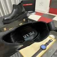 Cheap Prada Boots For Men #1400054 Replica Wholesale [$122.00 USD] [ITEM#1400054] on Replica Prada Boots