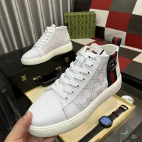 Cheap Gucci High Tops Shoes For Men #1400085 Replica Wholesale [$85.00 USD] [ITEM#1400085] on Replica Gucci High Tops Shoes