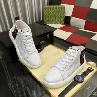 Cheap Gucci High Tops Shoes For Men #1400085 Replica Wholesale [$85.00 USD] [ITEM#1400085] on Replica Gucci High Tops Shoes