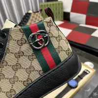 Cheap Gucci High Tops Shoes For Men #1400086 Replica Wholesale [$85.00 USD] [ITEM#1400086] on Replica Gucci High Tops Shoes