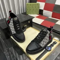 Cheap Gucci High Tops Shoes For Men #1400087 Replica Wholesale [$85.00 USD] [ITEM#1400087] on Replica Gucci High Tops Shoes