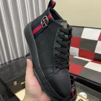 Cheap Gucci High Tops Shoes For Men #1400088 Replica Wholesale [$85.00 USD] [ITEM#1400088] on Replica Gucci High Tops Shoes