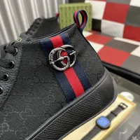 Cheap Gucci High Tops Shoes For Men #1400088 Replica Wholesale [$85.00 USD] [ITEM#1400088] on Replica Gucci High Tops Shoes
