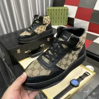 Cheap Gucci High Tops Shoes For Men #1400089 Replica Wholesale [$85.00 USD] [ITEM#1400089] on Replica Gucci High Tops Shoes