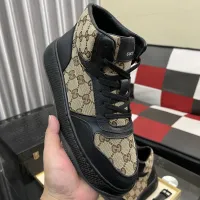 Cheap Gucci High Tops Shoes For Men #1400089 Replica Wholesale [$85.00 USD] [ITEM#1400089] on Replica Gucci High Tops Shoes