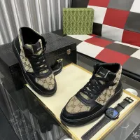 Cheap Gucci High Tops Shoes For Men #1400089 Replica Wholesale [$85.00 USD] [ITEM#1400089] on Replica Gucci High Tops Shoes