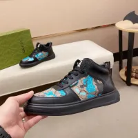 Cheap Gucci High Tops Shoes For Men #1400094 Replica Wholesale [$82.00 USD] [ITEM#1400094] on Replica Gucci High Tops Shoes