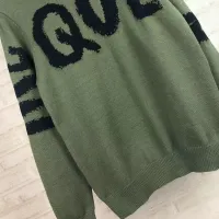Cheap Alexander McQueen Sweaters Long Sleeved For Unisex #1400097 Replica Wholesale [$45.00 USD] [ITEM#1400097] on Replica Alexander McQueen Sweaters