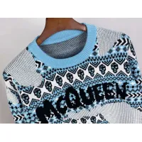 Cheap Alexander McQueen Sweaters Long Sleeved For Unisex #1400098 Replica Wholesale [$48.00 USD] [ITEM#1400098] on Replica Alexander McQueen Sweaters