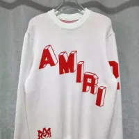 Cheap Amiri Sweaters Long Sleeved For Unisex #1400107 Replica Wholesale [$48.00 USD] [ITEM#1400107] on Replica Amiri Sweaters