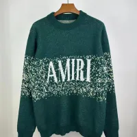 Cheap Amiri Sweaters Long Sleeved For Unisex #1400110 Replica Wholesale [$48.00 USD] [ITEM#1400110] on Replica Amiri Sweaters