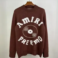 Cheap Amiri Sweaters Long Sleeved For Unisex #1400125 Replica Wholesale [$48.00 USD] [ITEM#1400125] on Replica Amiri Sweaters