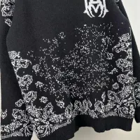 Cheap Amiri Sweaters Long Sleeved For Unisex #1400129 Replica Wholesale [$48.00 USD] [ITEM#1400129] on Replica Amiri Sweaters
