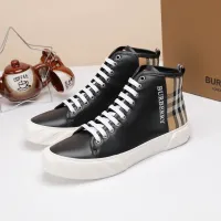 Cheap Burberry High Tops Shoes For Men #1400174 Replica Wholesale [$80.00 USD] [ITEM#1400174] on Replica Burberry High Tops Shoes