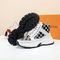 Cheap Louis Vuitton High Tops Shoes For Men #1400175 Replica Wholesale [$82.00 USD] [ITEM#1400175] on Replica Louis Vuitton High Tops Shoes