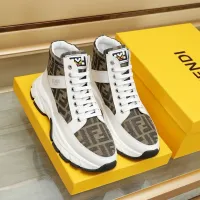 Cheap Fendi High Tops Casual Shoes For Men #1400177 Replica Wholesale [$98.00 USD] [ITEM#1400177] on Replica Fendi High Tops Casual Shoes