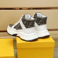 Cheap Fendi High Tops Casual Shoes For Men #1400177 Replica Wholesale [$98.00 USD] [ITEM#1400177] on Replica Fendi High Tops Casual Shoes