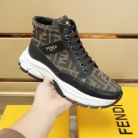 Cheap Fendi High Tops Casual Shoes For Men #1400179 Replica Wholesale [$98.00 USD] [ITEM#1400179] on Replica Fendi High Tops Casual Shoes