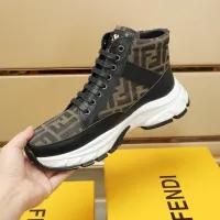 Cheap Fendi High Tops Casual Shoes For Men #1400179 Replica Wholesale [$98.00 USD] [ITEM#1400179] on Replica Fendi High Tops Casual Shoes