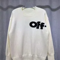 Cheap Off-White Sweaters Long Sleeved For Unisex #1400237 Replica Wholesale [$48.00 USD] [ITEM#1400237] on Replica Off-White Sweaters