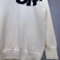Cheap Off-White Sweaters Long Sleeved For Unisex #1400237 Replica Wholesale [$48.00 USD] [ITEM#1400237] on Replica Off-White Sweaters