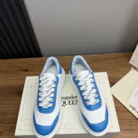 Cheap Alexander McQueen Casual Shoes For Men #1400258 Replica Wholesale [$102.00 USD] [ITEM#1400258] on Replica Alexander McQueen Casual Shoes