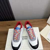 Cheap Alexander McQueen Casual Shoes For Men #1400260 Replica Wholesale [$102.00 USD] [ITEM#1400260] on Replica Alexander McQueen Casual Shoes