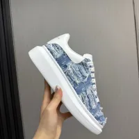 Cheap Alexander McQueen Casual Shoes For Women #1400399 Replica Wholesale [$108.00 USD] [ITEM#1400399] on Replica Alexander McQueen Casual Shoes