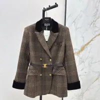 Cheap Celine Jackets Long Sleeved For Women #1400405 Replica Wholesale [$102.00 USD] [ITEM#1400405] on Replica Celine Jackets