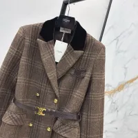 Cheap Celine Jackets Long Sleeved For Women #1400405 Replica Wholesale [$102.00 USD] [ITEM#1400405] on Replica Celine Jackets