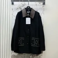 Cheap Chanel Jackets Long Sleeved For Women #1400406 Replica Wholesale [$122.00 USD] [ITEM#1400406] on Replica Chanel Jackets