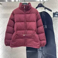 Cheap Gucci Down Feather Coat Long Sleeved For Women #1400407 Replica Wholesale [$128.00 USD] [ITEM#1400407] on Replica Gucci Down Feather Coat