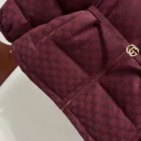 Cheap Gucci Down Feather Coat Long Sleeved For Women #1400407 Replica Wholesale [$128.00 USD] [ITEM#1400407] on Replica Gucci Down Feather Coat