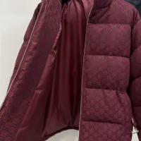 Cheap Gucci Down Feather Coat Long Sleeved For Women #1400407 Replica Wholesale [$128.00 USD] [ITEM#1400407] on Replica Gucci Down Feather Coat
