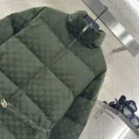 Cheap Gucci Down Feather Coat Long Sleeved For Women #1400409 Replica Wholesale [$128.00 USD] [ITEM#1400409] on Replica Gucci Down Feather Coat