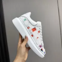 Cheap Alexander McQueen Casual Shoes For Men #1400410 Replica Wholesale [$108.00 USD] [ITEM#1400410] on Replica Alexander McQueen Casual Shoes