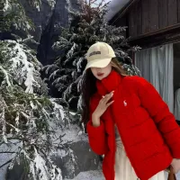 Cheap Ralph Lauren Polo Down Feather Coat Long Sleeved For Women #1400416 Replica Wholesale [$115.00 USD] [ITEM#1400416] on Replica Ralph Lauren Polo Down Feather Coat