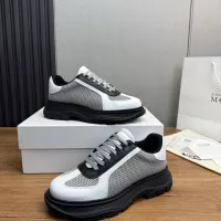 Cheap Alexander McQueen Casual Shoes For Men #1400485 Replica Wholesale [$112.00 USD] [ITEM#1400485] on Replica Alexander McQueen Casual Shoes