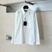 Cheap Louis Vuitton LV Shirts Long Sleeved For Unisex #1400568 Replica Wholesale [$82.00 USD] [ITEM#1400568] on Replica Louis Vuitton LV Shirts