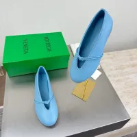 Cheap Bottega Veneta BV Flat Shoes For Women #1400595 Replica Wholesale [$125.00 USD] [ITEM#1400595] on Replica Bottega Veneta BV Flat Shoes