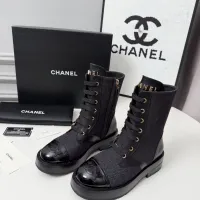 Cheap Chanel Boots For Women #1400605 Replica Wholesale [$122.00 USD] [ITEM#1400605] on Replica Chanel Boots