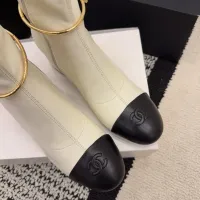 Cheap Chanel Boots For Women #1400610 Replica Wholesale [$130.00 USD] [ITEM#1400610] on Replica Chanel Boots
