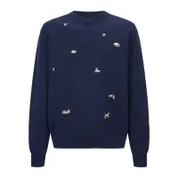 Cheap Louis Vuitton LV Sweaters Long Sleeved For Unisex #1400611 Replica Wholesale [$88.00 USD] [ITEM#1400611] on Replica Louis Vuitton LV Sweaters
